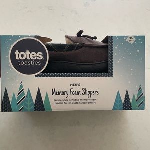 Mens memory foam house slipper